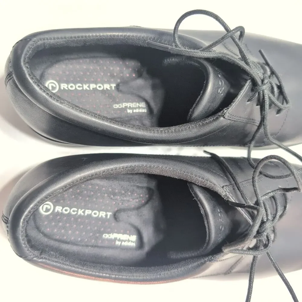 Rockport Margin Oxford Adiprene By Adidas Dress Shoes Black Men's 13 XW